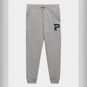 Polo Ralph Lauren Fleece Joggers W/ Logo-Print Athletic Patch. 2T